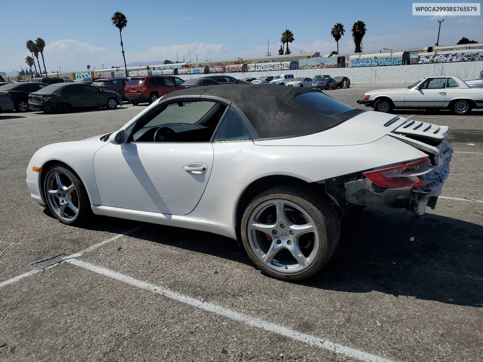 2008 Porsche 911 Carrera Cabriolet VIN: WP0CA29938S765579 Lot: 65810654