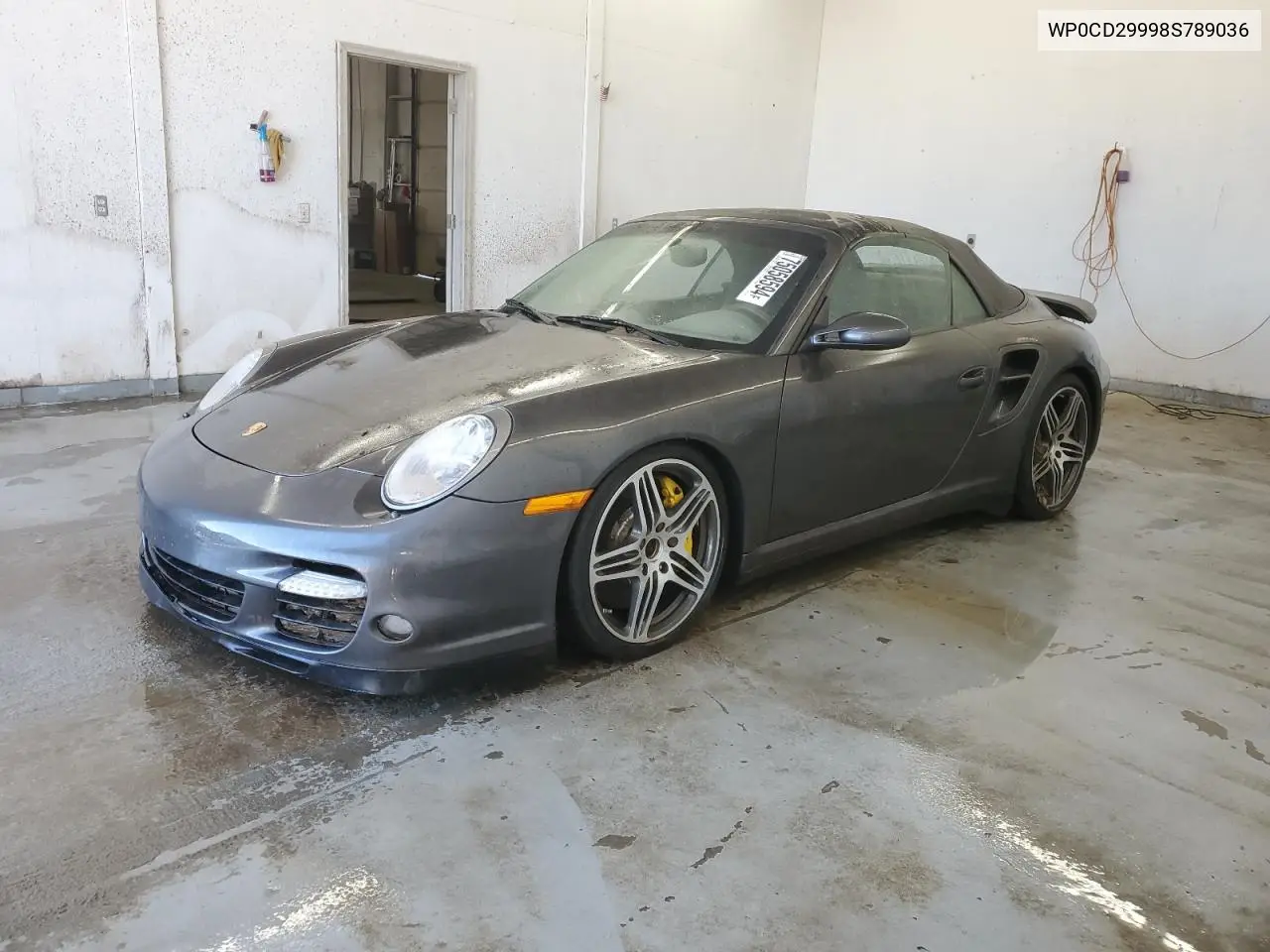 2008 Porsche 911 Turbo VIN: WP0CD29998S789036 Lot: 75058594