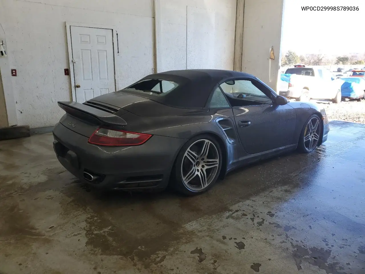 2008 Porsche 911 Turbo VIN: WP0CD29998S789036 Lot: 75058594