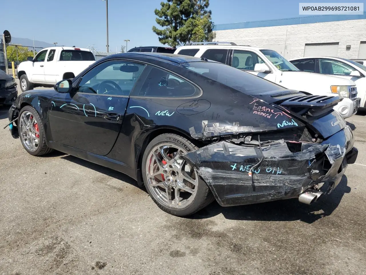 2009 Porsche 911 Carrera S VIN: WP0AB29969S721081 Lot: 58498925