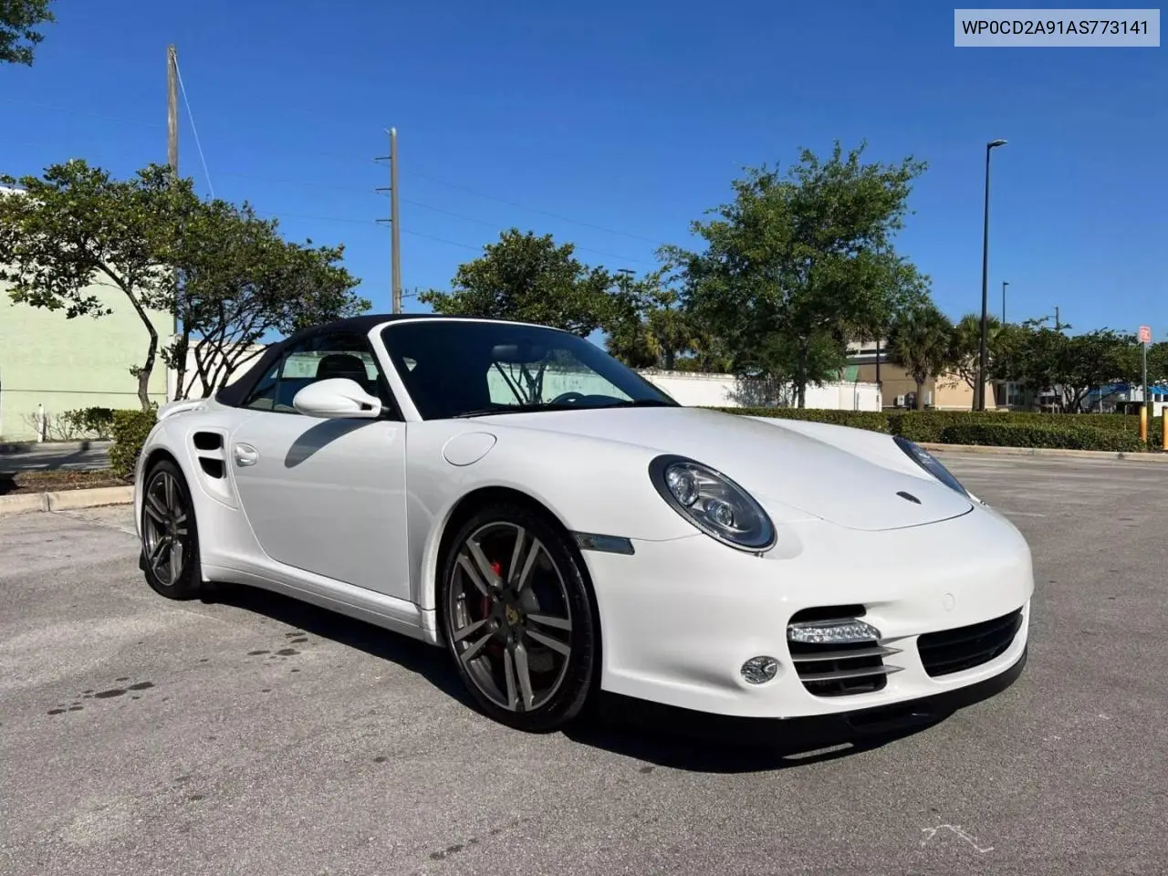 2010 Porsche 911 Turbo Cabriolet VIN: WP0CD2A91AS773141 Lot: 54437475