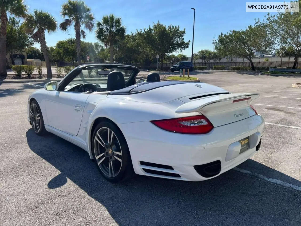 2010 Porsche 911 Turbo Cabriolet VIN: WP0CD2A91AS773141 Lot: 54437475