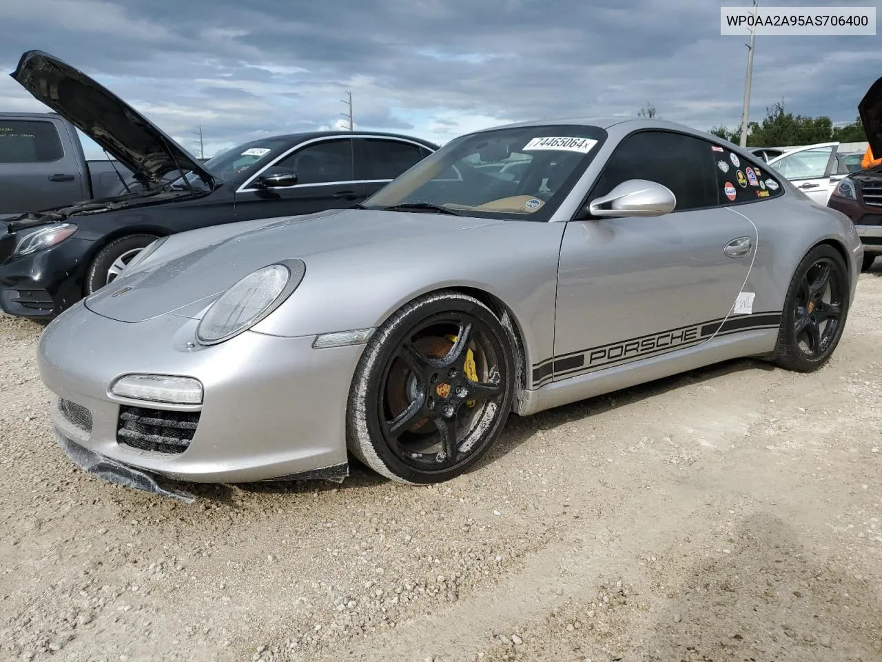 2010 Porsche 911 Carrera 2 VIN: WP0AA2A95AS706400 Lot: 74465064
