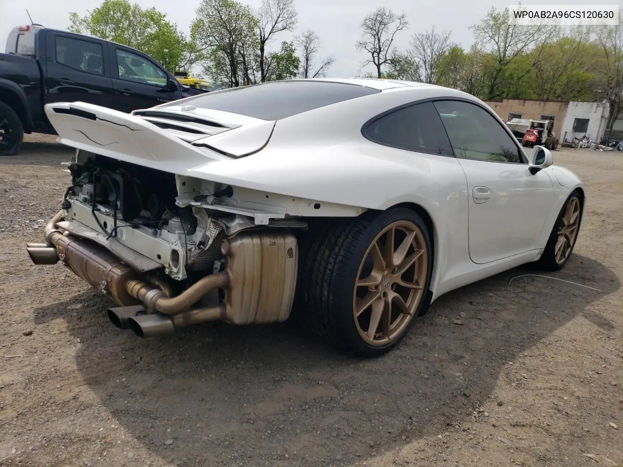 2012 Porsche 911 Carrera S VIN: WP0AB2A96CS120630 Lot: 54743675