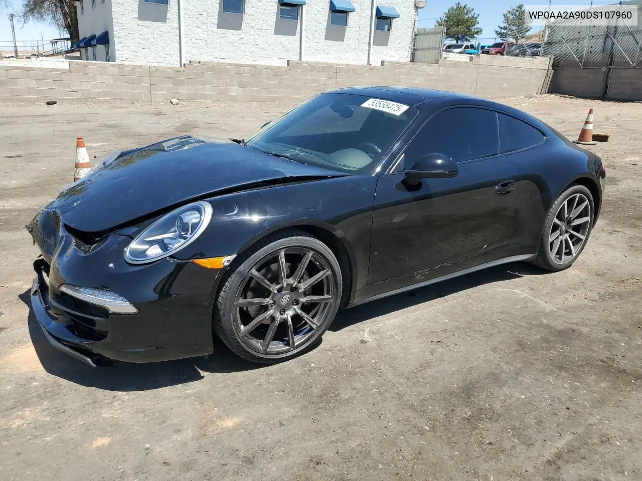 2013 Porsche 911 Carrera VIN: WP0AA2A90DS107960 Lot: 53558475