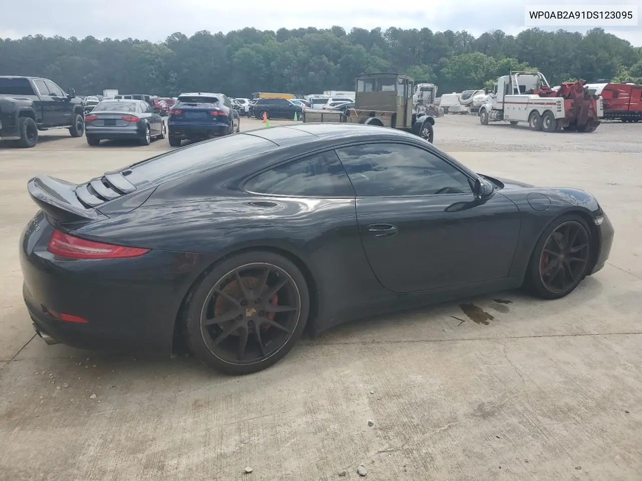 2013 Porsche 911 Carrera S VIN: WP0AB2A91DS123095 Lot: 56913075