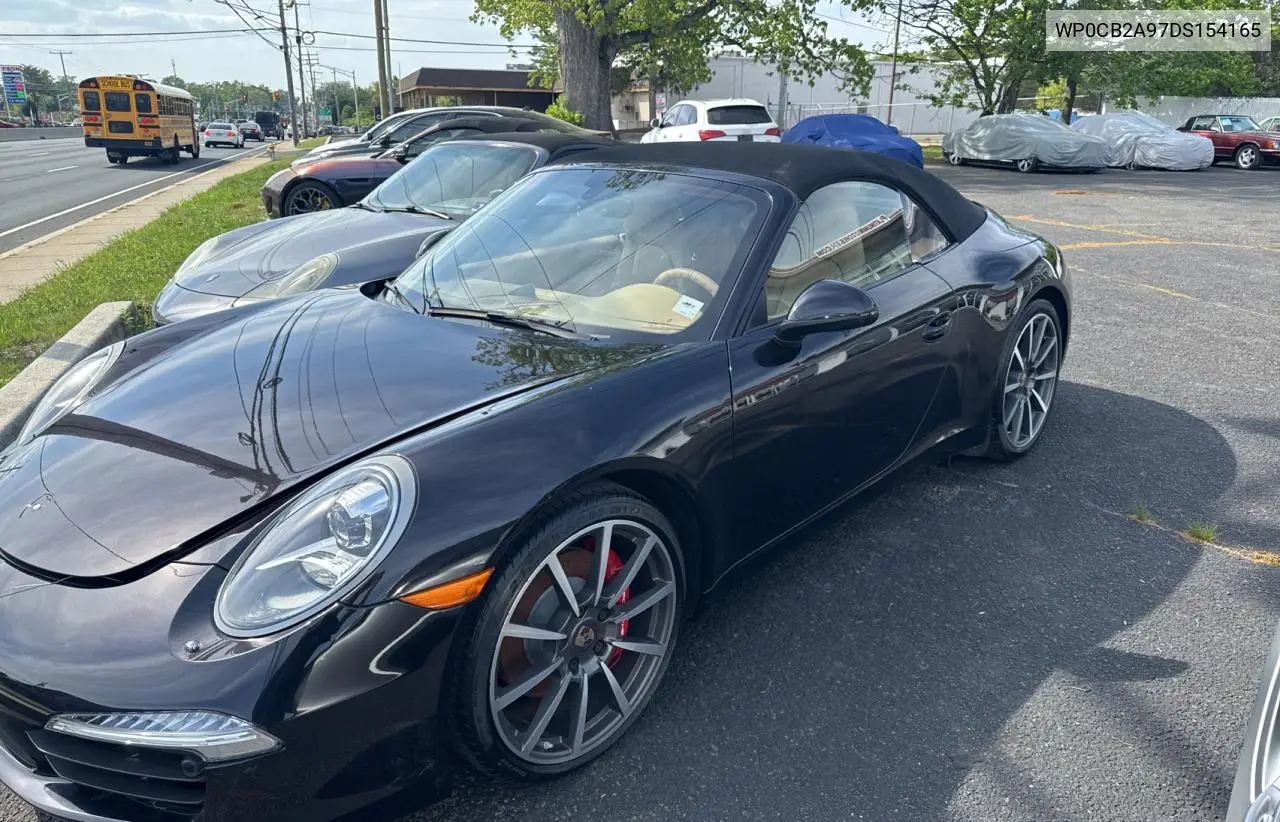 2013 Porsche 911 Carrera S VIN: WP0CB2A97DS154165 Lot: 56958415