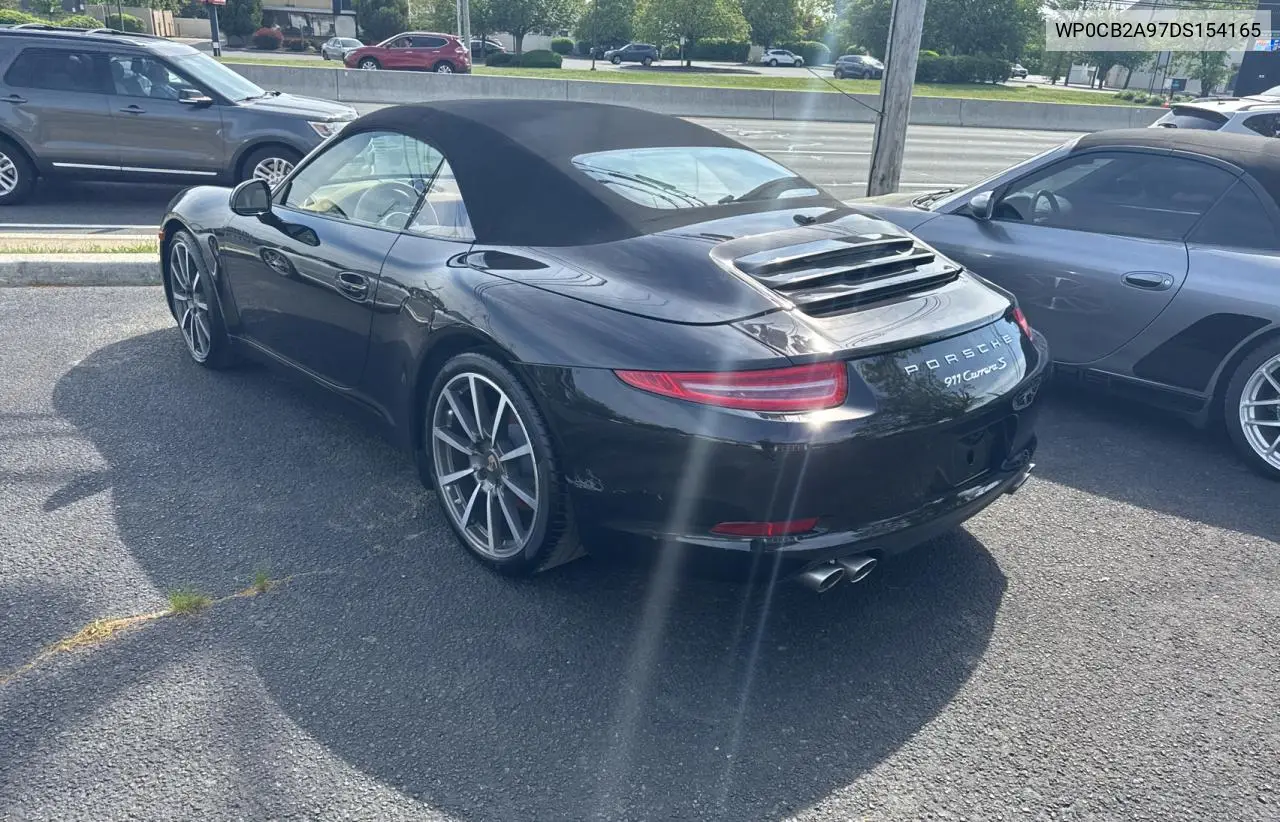 2013 Porsche 911 Carrera S VIN: WP0CB2A97DS154165 Lot: 56958415