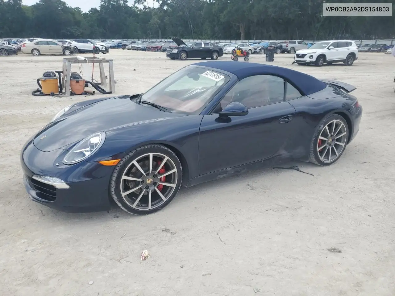 2013 Porsche 911 Carrera S VIN: WP0CB2A92DS154803 Lot: 63741915