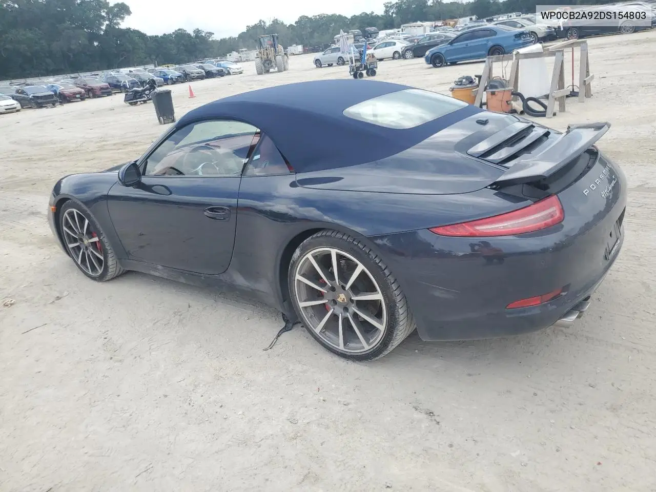 2013 Porsche 911 Carrera S VIN: WP0CB2A92DS154803 Lot: 63741915