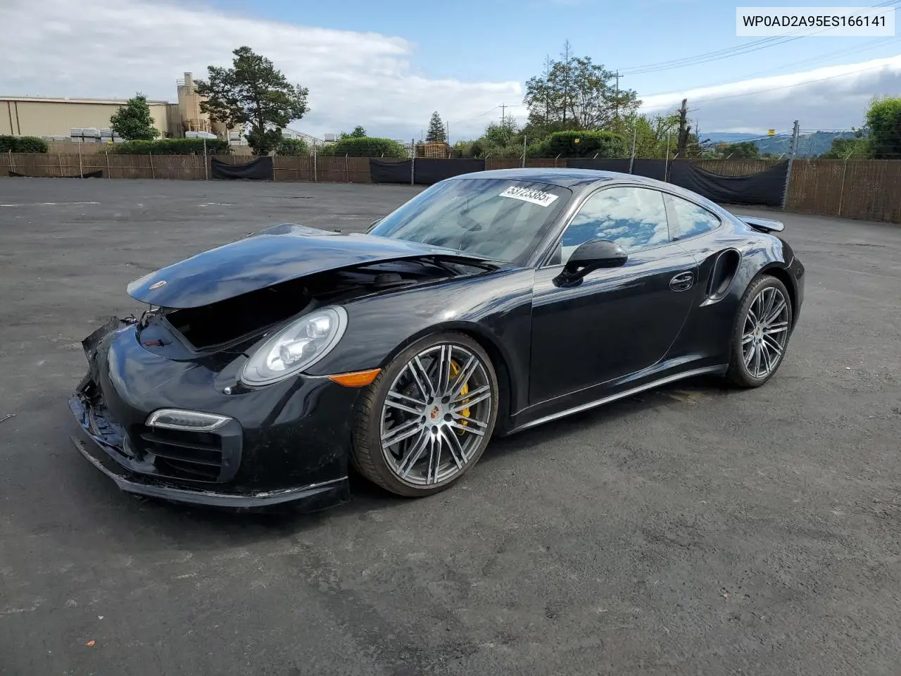 2014 Porsche 911 Turbo VIN: WP0AD2A95ES166141 Lot: 53723385