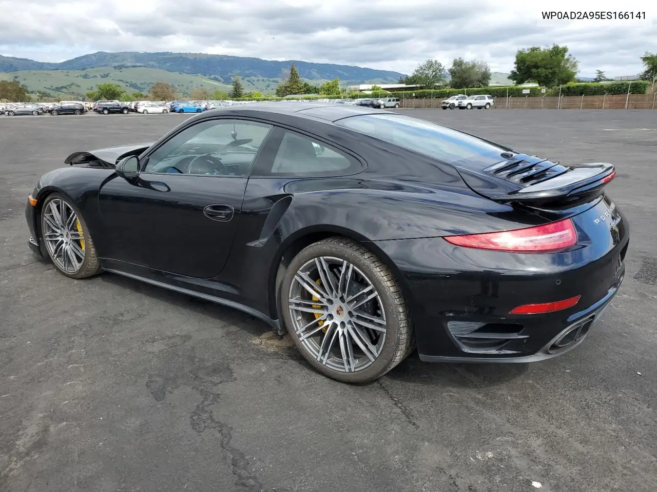 2014 Porsche 911 Turbo VIN: WP0AD2A95ES166141 Lot: 53723385
