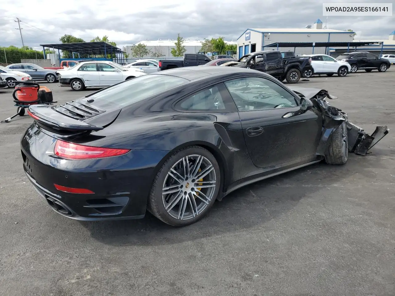 2014 Porsche 911 Turbo VIN: WP0AD2A95ES166141 Lot: 53723385