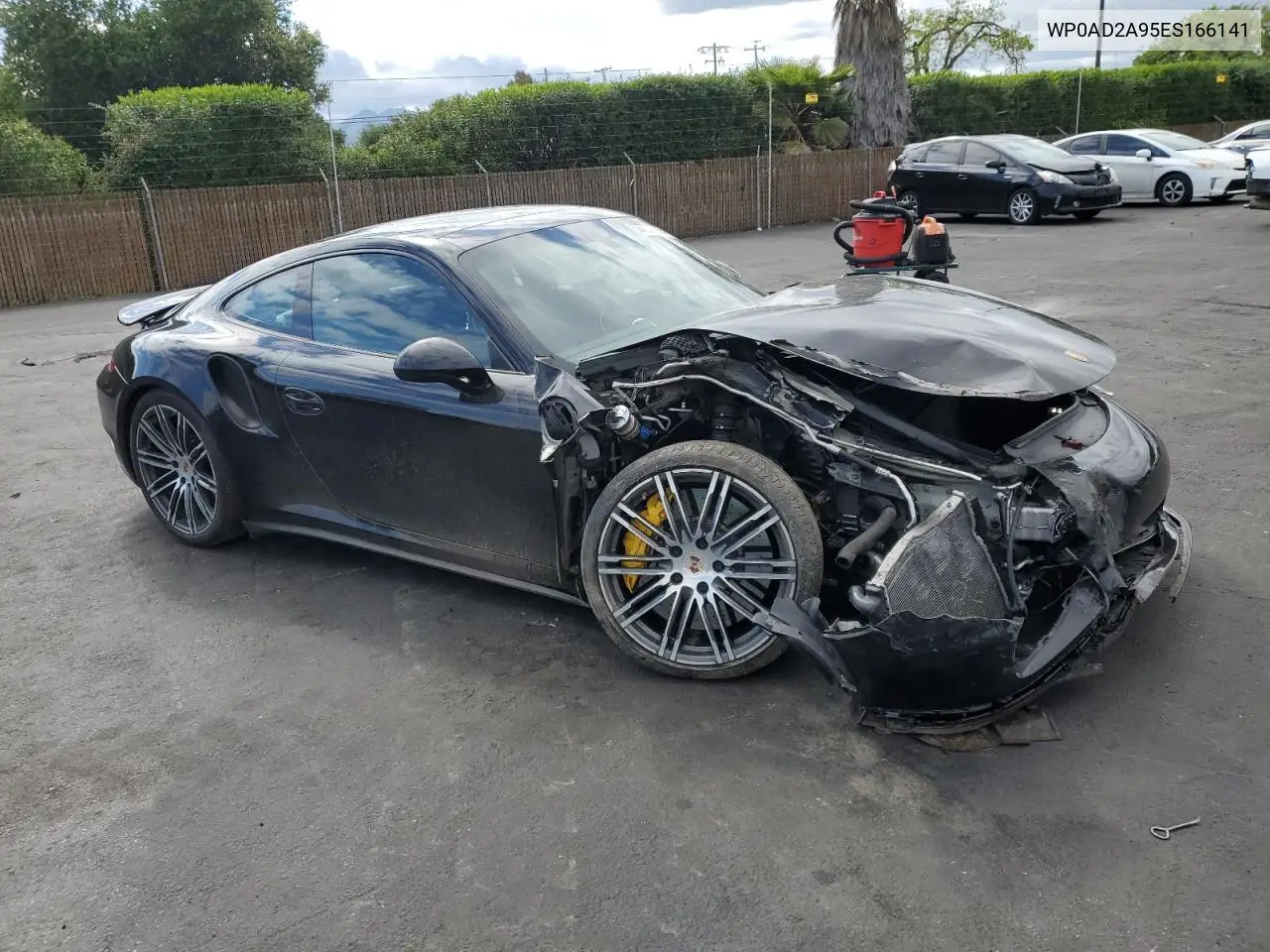 2014 Porsche 911 Turbo VIN: WP0AD2A95ES166141 Lot: 53723385