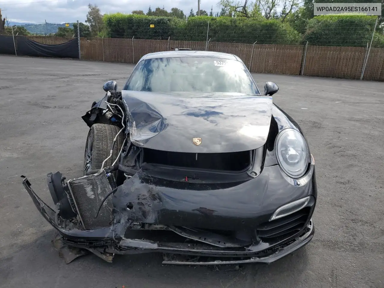 2014 Porsche 911 Turbo VIN: WP0AD2A95ES166141 Lot: 53723385
