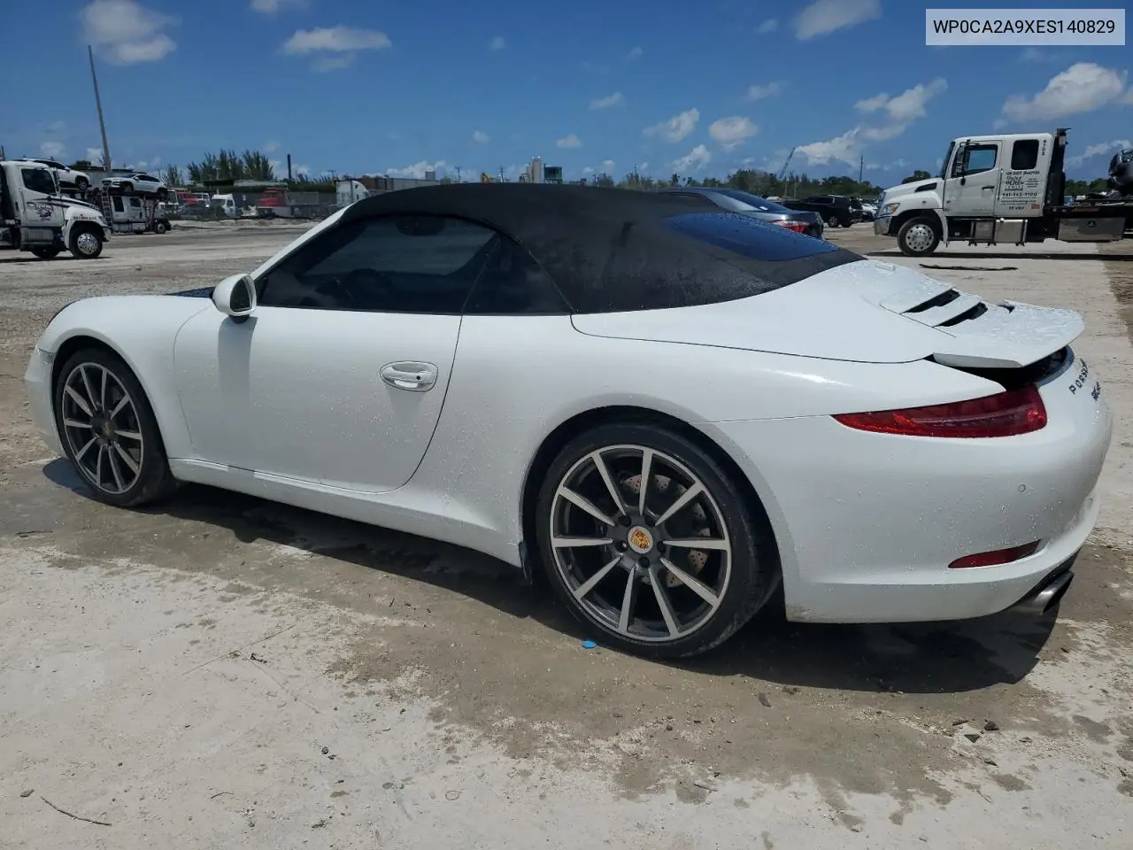 2014 Porsche 911 Carrera VIN: WP0CA2A9XES140829 Lot: 55760625