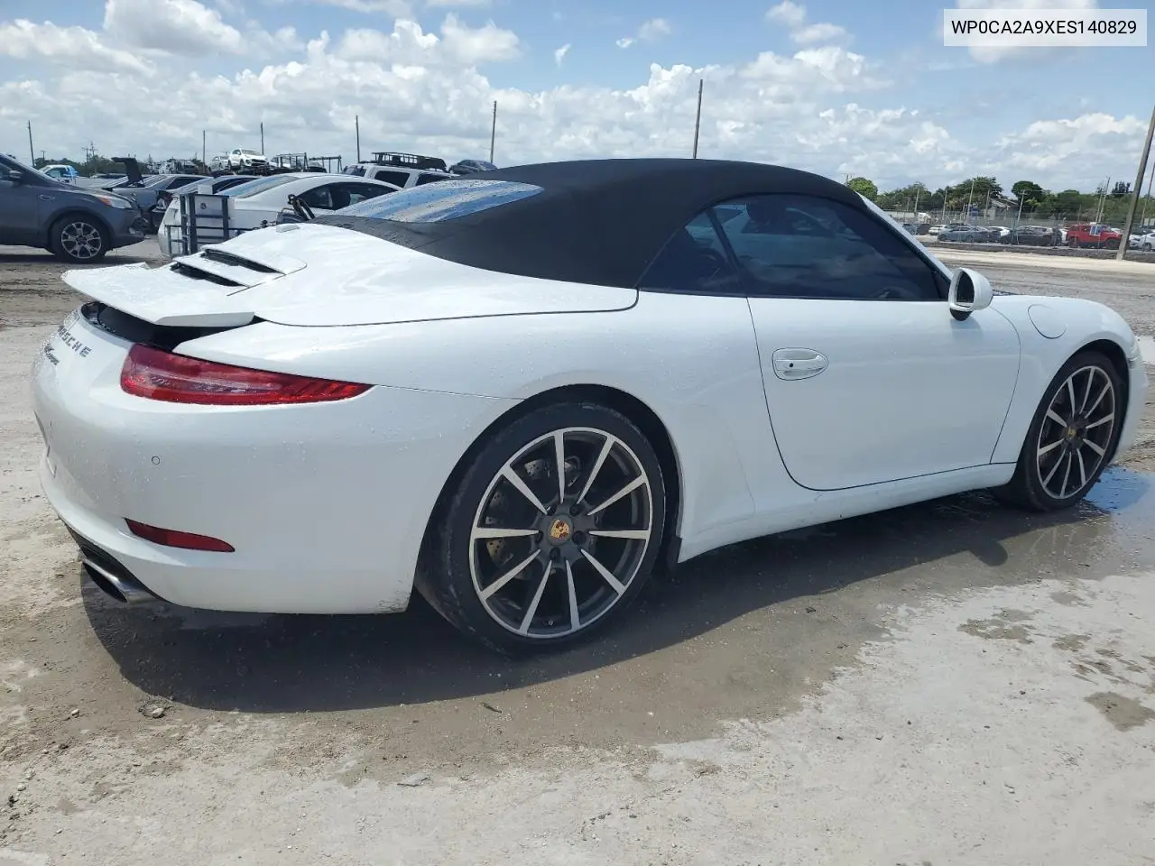 2014 Porsche 911 Carrera VIN: WP0CA2A9XES140829 Lot: 55760625