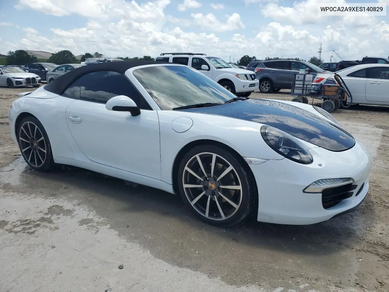 2014 Porsche 911 Carrera VIN: WP0CA2A9XES140829 Lot: 55760625