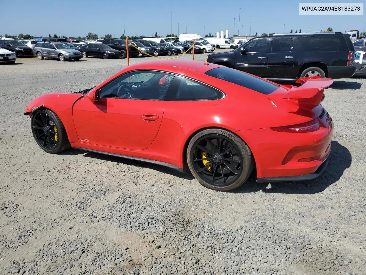 2014 Porsche 911 Gt3 VIN: WP0AC2A94ES183273 Lot: 56250255