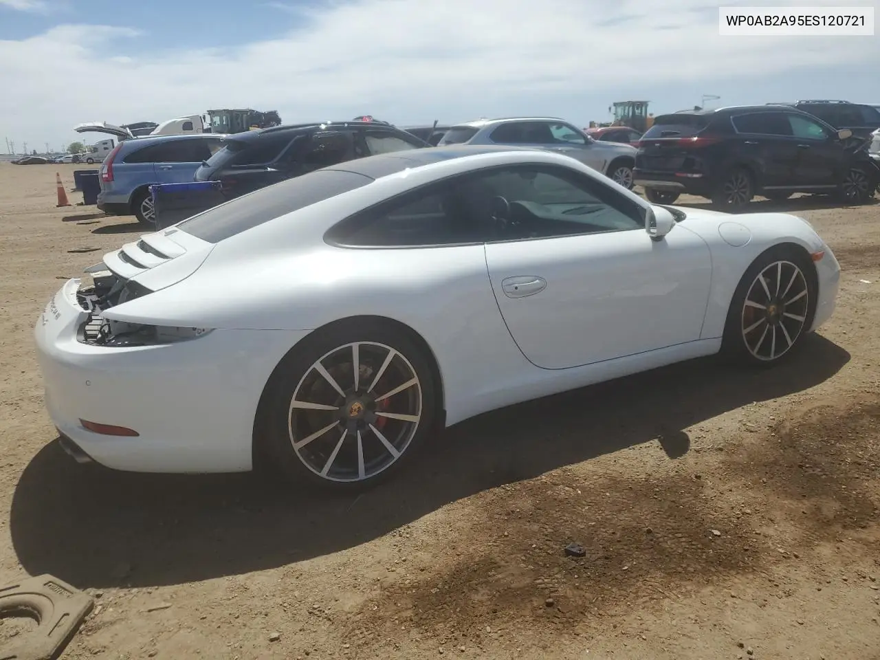 2014 Porsche 911 Carrera S VIN: WP0AB2A95ES120721 Lot: 56968235