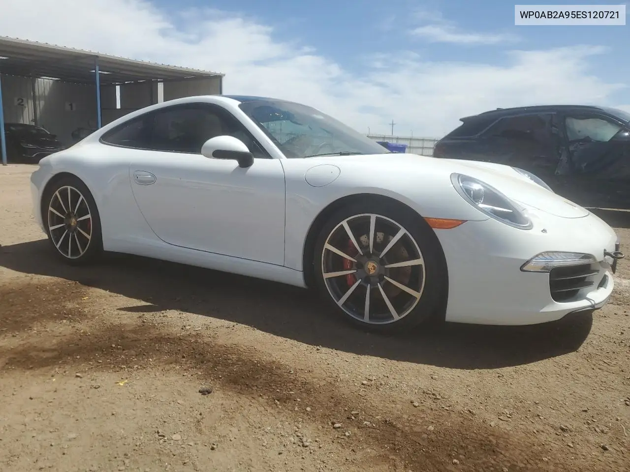 2014 Porsche 911 Carrera S VIN: WP0AB2A95ES120721 Lot: 56968235