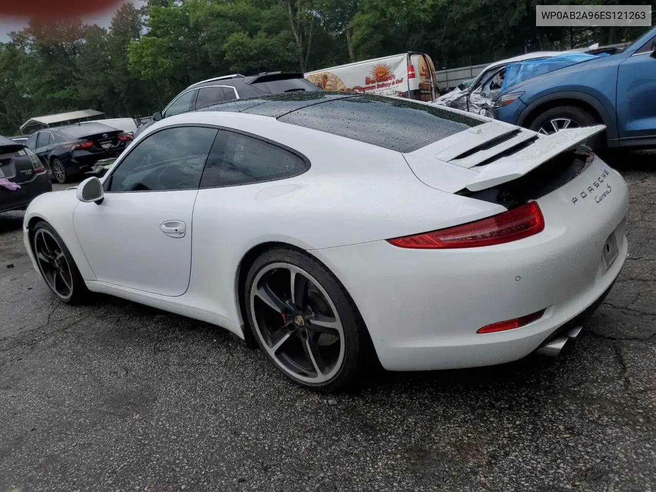 2014 Porsche 911 Carrera S VIN: WP0AB2A96ES121263 Lot: 59264585