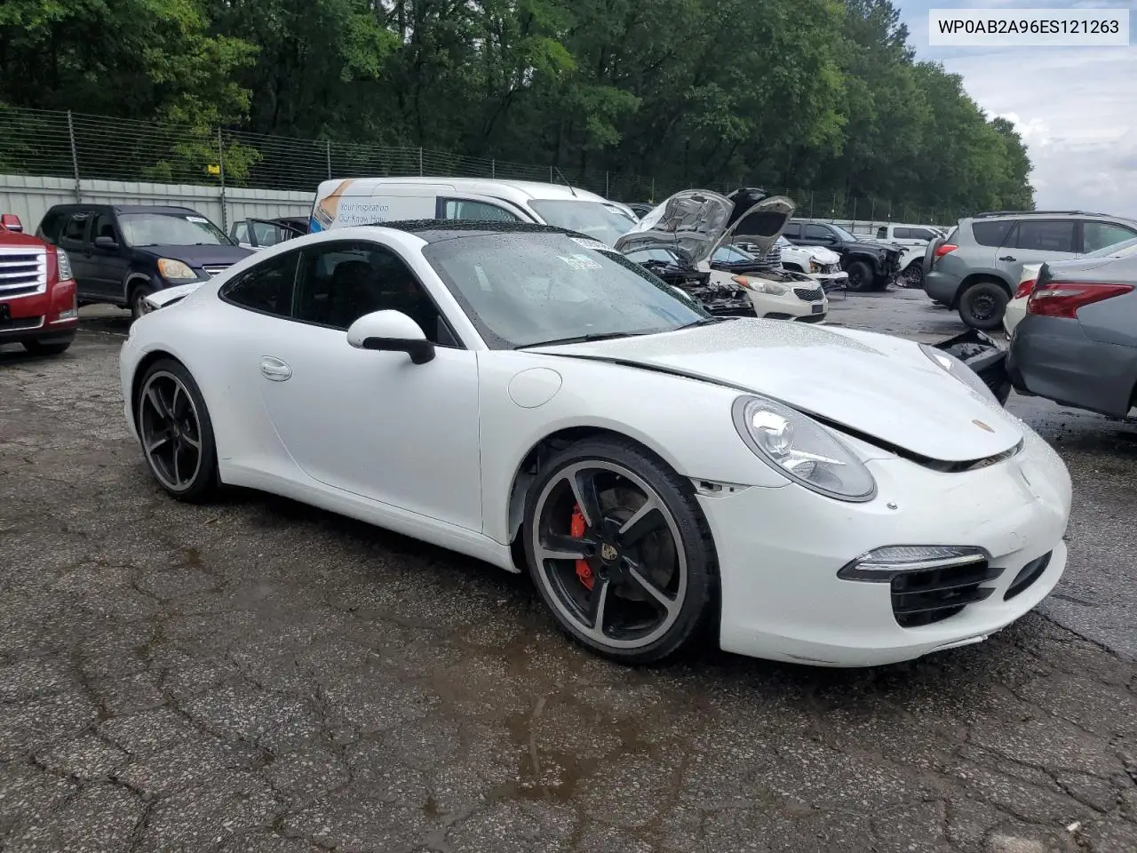 2014 Porsche 911 Carrera S VIN: WP0AB2A96ES121263 Lot: 59264585