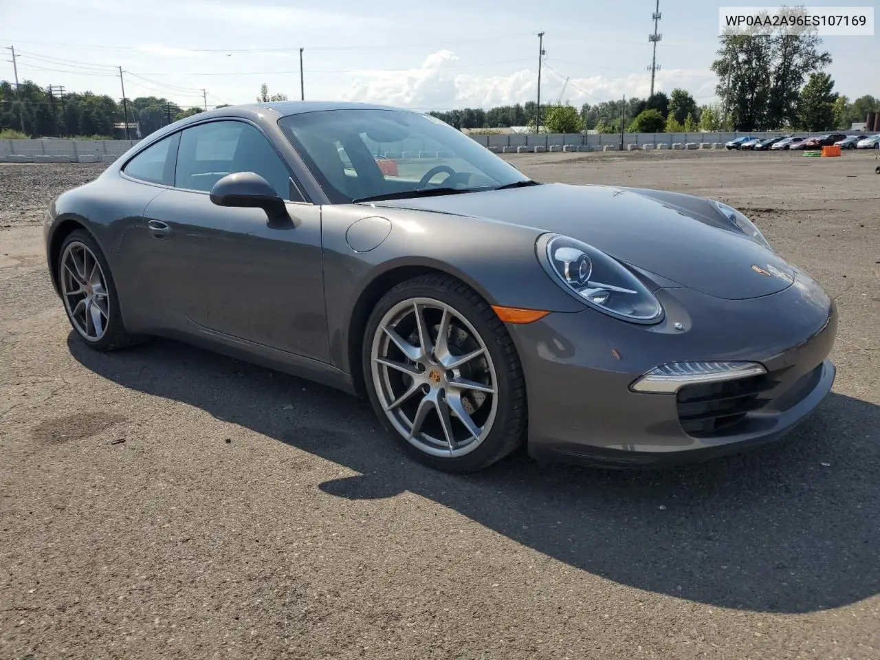 2014 Porsche 911 Carrera VIN: WP0AA2A96ES107169 Lot: 62140395