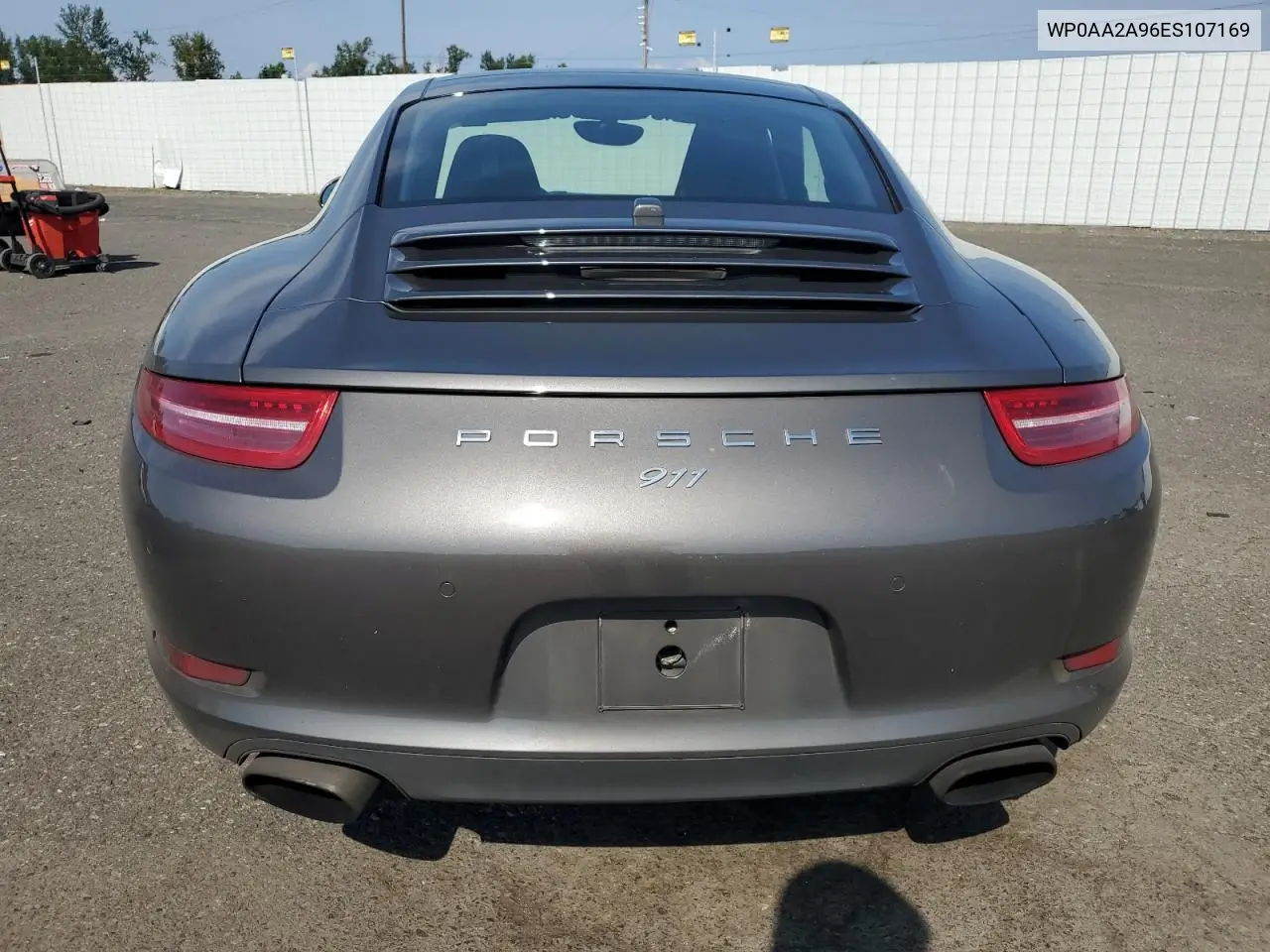 2014 Porsche 911 Carrera VIN: WP0AA2A96ES107169 Lot: 62140395