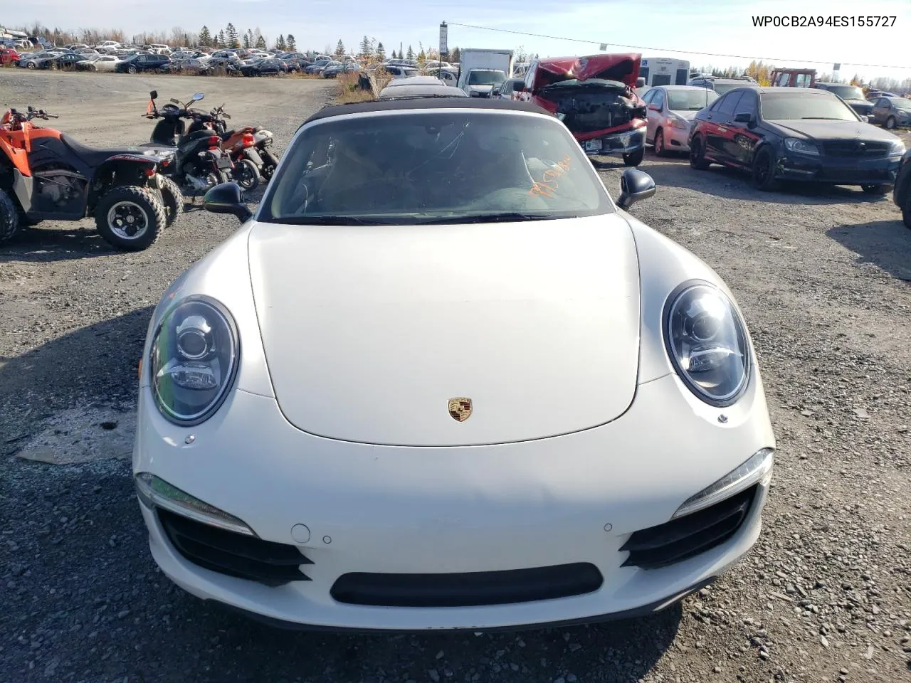 2014 Porsche 911 Carrera S VIN: WP0CB2A94ES155727 Lot: 77574304