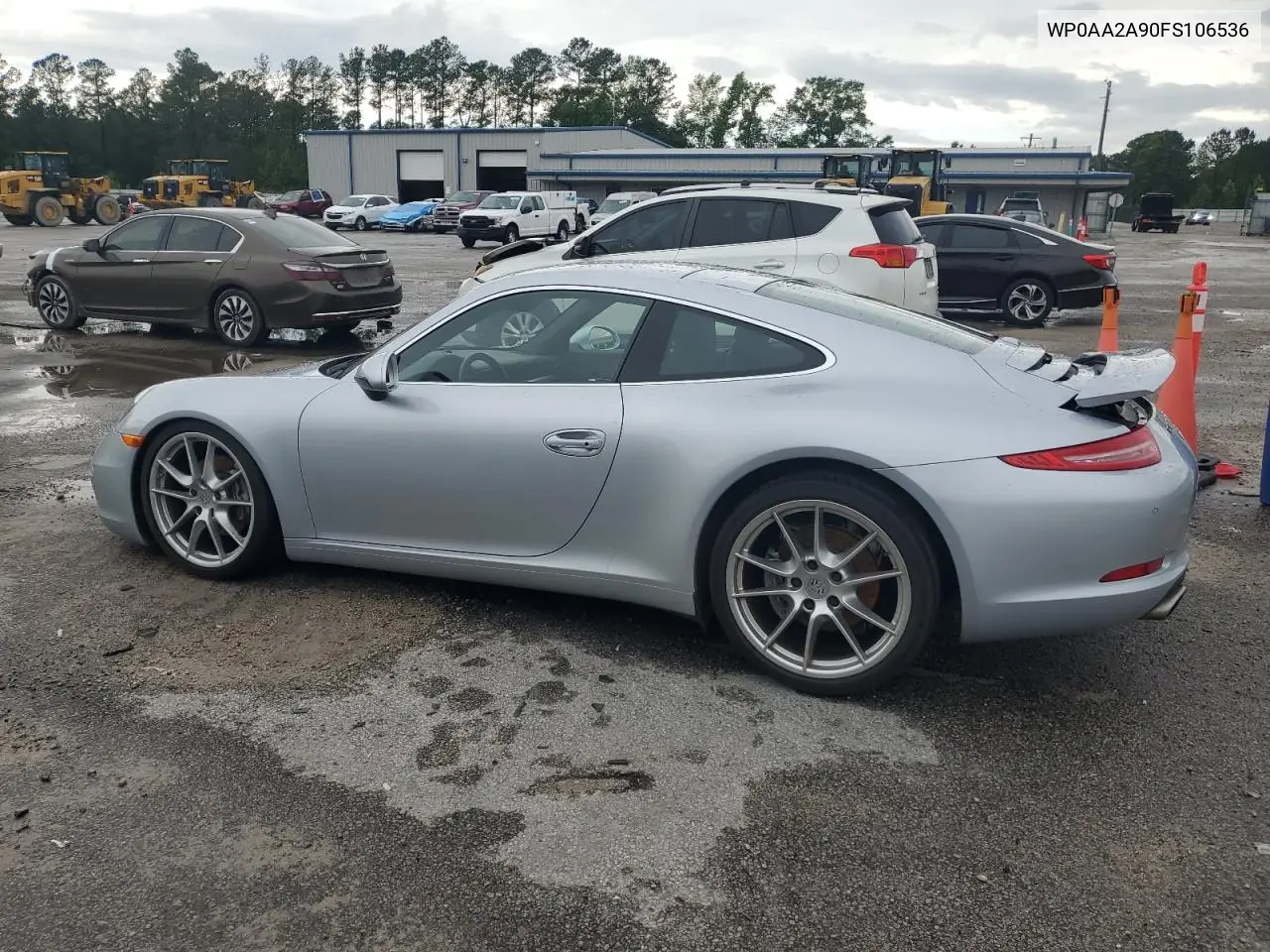 2015 Porsche 911 Carrera VIN: WP0AA2A90FS106536 Lot: 56191265