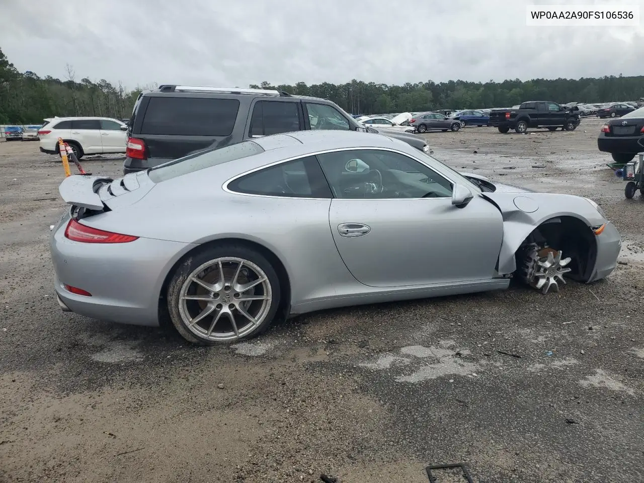 2015 Porsche 911 Carrera VIN: WP0AA2A90FS106536 Lot: 56191265