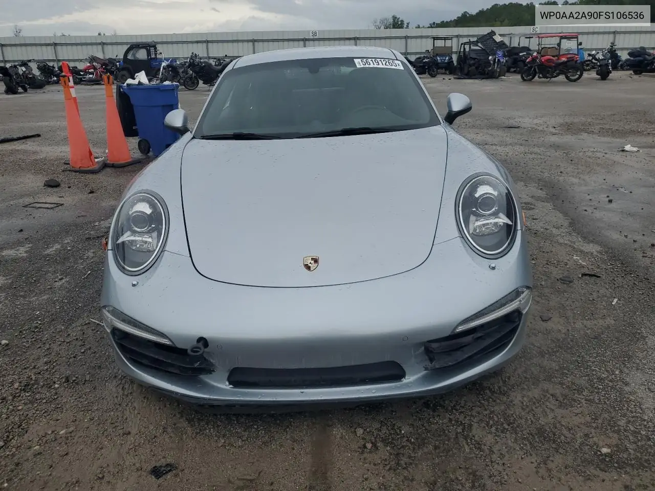 2015 Porsche 911 Carrera VIN: WP0AA2A90FS106536 Lot: 56191265