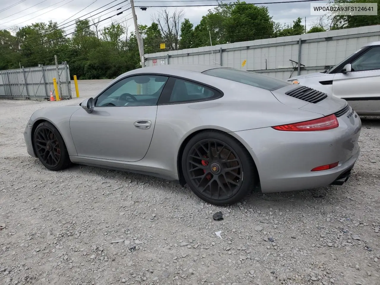 2015 Porsche 911 Carrera S VIN: WP0AB2A93FS124641 Lot: 56398105