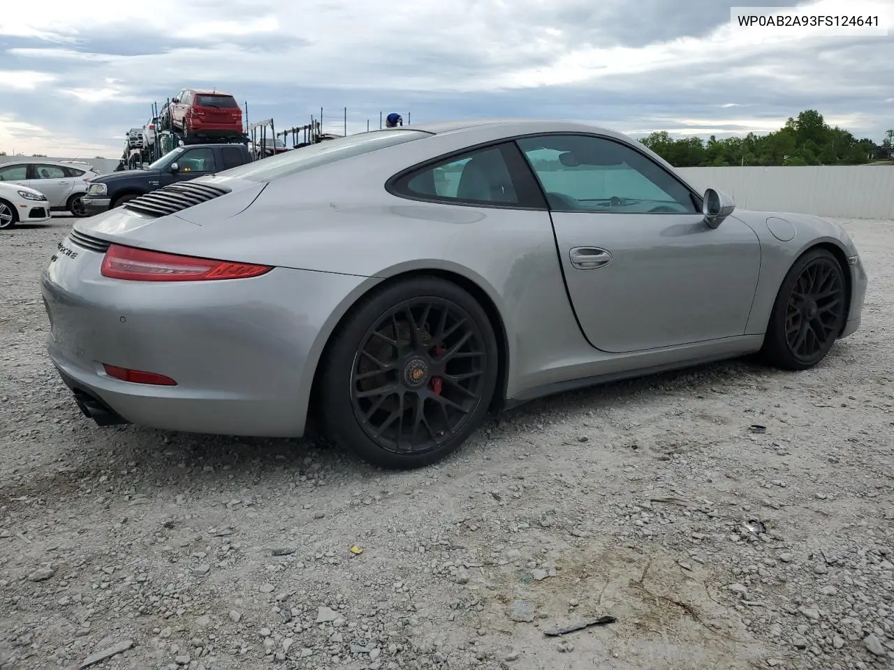 2015 Porsche 911 Carrera S VIN: WP0AB2A93FS124641 Lot: 56398105