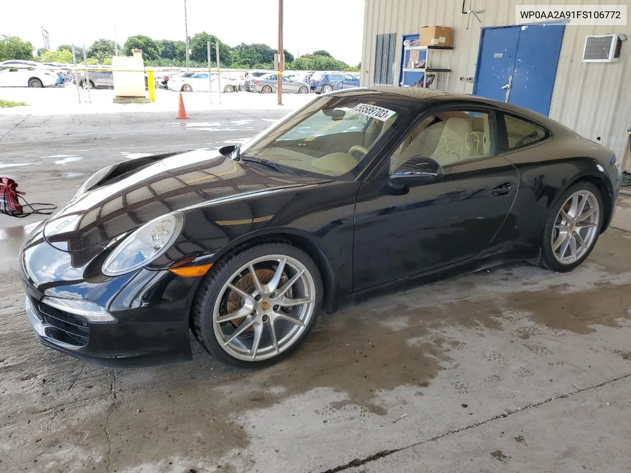 2015 Porsche 911 Carrera VIN: WP0AA2A91FS106772 Lot: 58589703