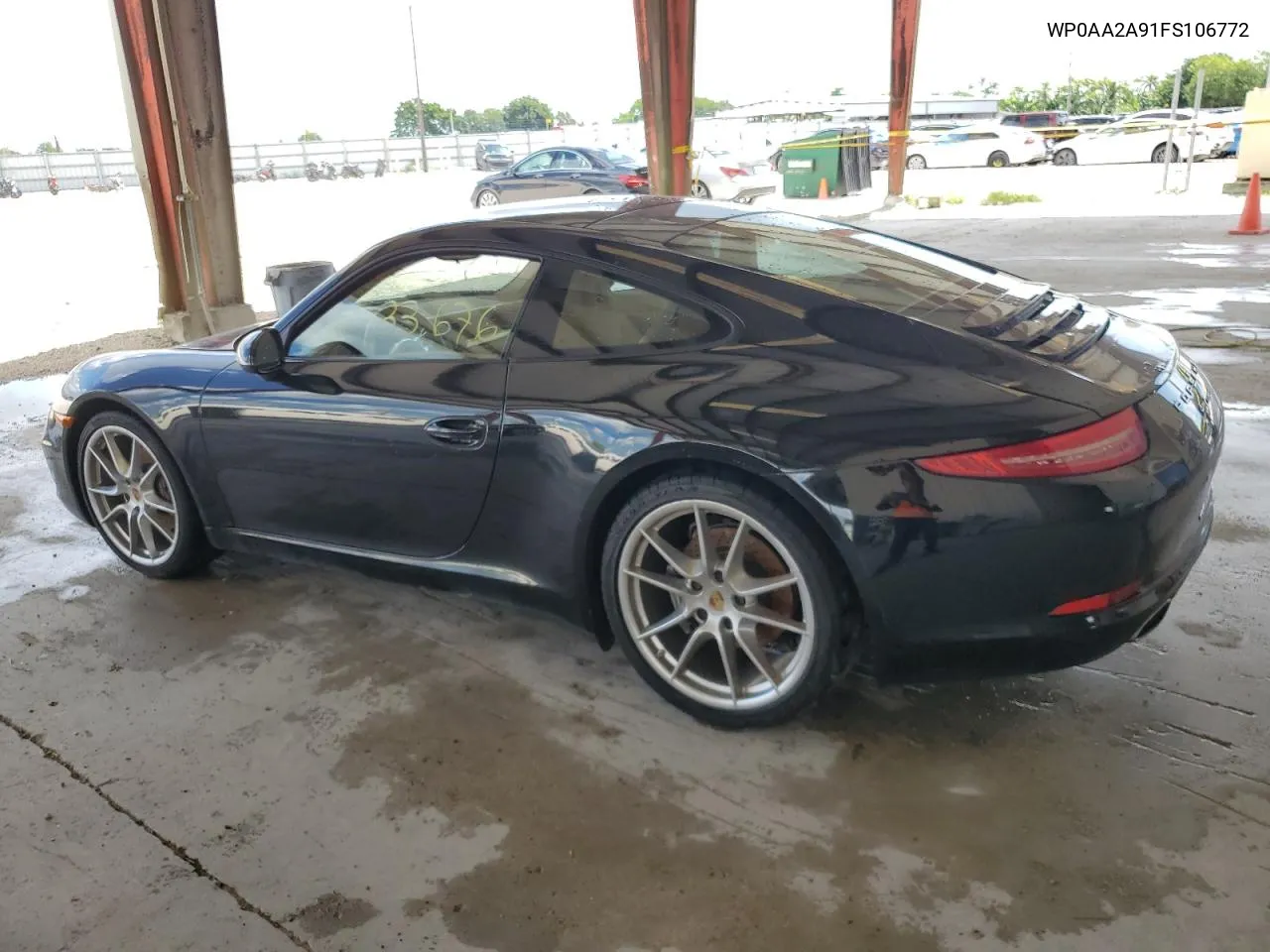 2015 Porsche 911 Carrera VIN: WP0AA2A91FS106772 Lot: 58589703