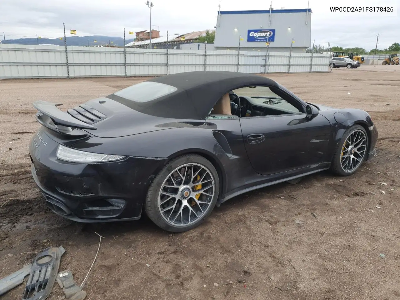 2015 Porsche 911 Turbo VIN: WP0CD2A91FS178426 Lot: 59573705