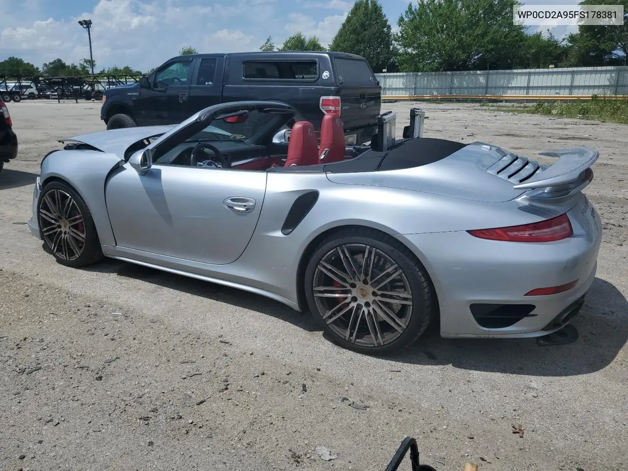 2015 Porsche 911 Turbo VIN: WP0CD2A95FS178381 Lot: 62179335
