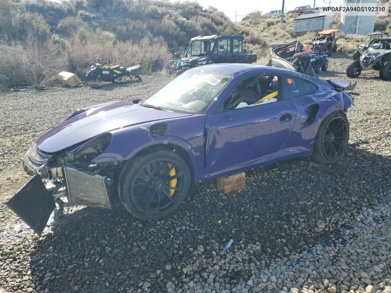 2016 Porsche 911 Gt3 Rs VIN: WP0AF2A94GS192310 Lot: 51851955