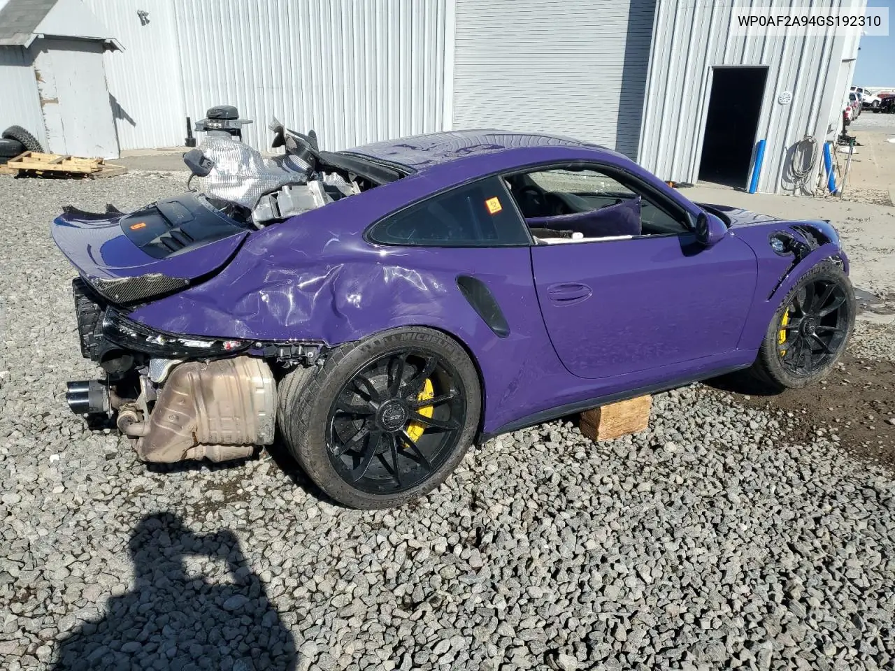 2016 Porsche 911 Gt3 Rs VIN: WP0AF2A94GS192310 Lot: 51851955