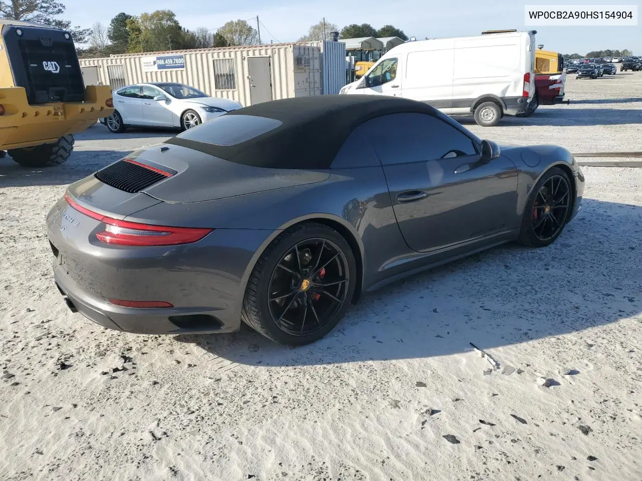 2017 Porsche 911 Carrera S VIN: WP0CB2A90HS154904 Lot: 50791165