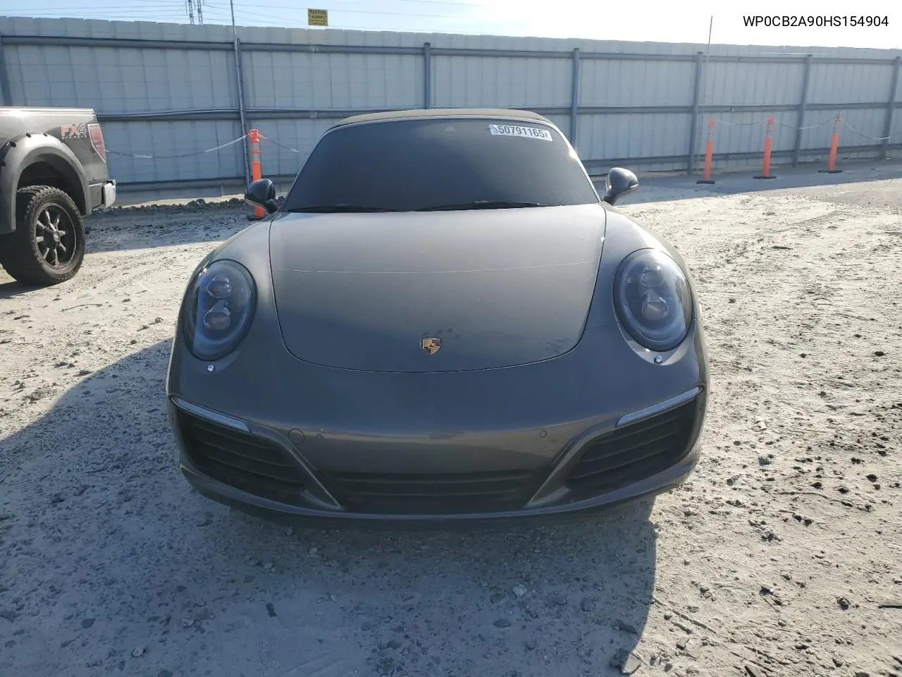 2017 Porsche 911 Carrera S VIN: WP0CB2A90HS154904 Lot: 50791165