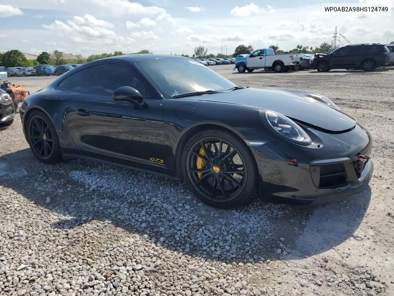 2017 Porsche 911 Carrera S VIN: WP0AB2A98HS124749 Lot: 55644735
