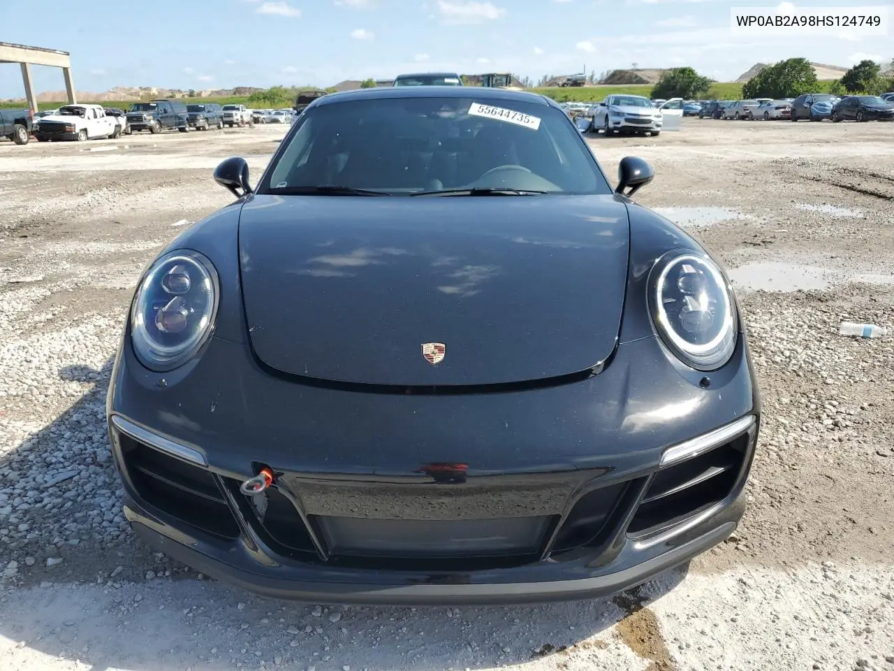 2017 Porsche 911 Carrera S VIN: WP0AB2A98HS124749 Lot: 55644735