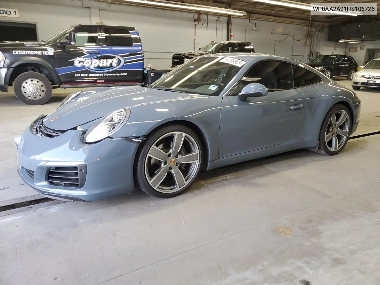 2017 Porsche 911 Carrera VIN: WP0AA2A91HS106726 Lot: 56699905