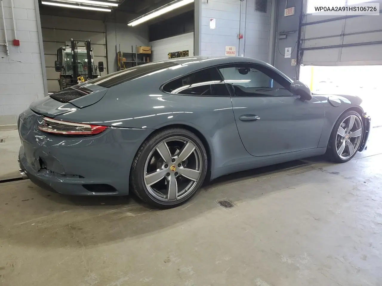 2017 Porsche 911 Carrera VIN: WP0AA2A91HS106726 Lot: 56699905
