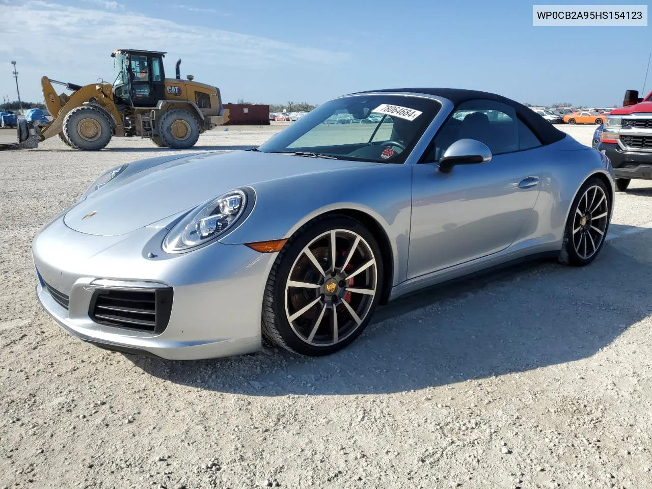 2017 Porsche 911 Carrera S VIN: WP0CB2A95HS154123 Lot: 78064684