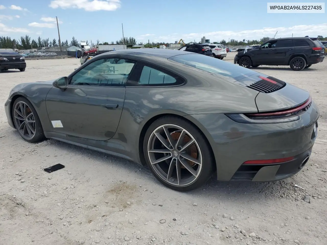2020 Porsche 911 Carrera S VIN: WP0AB2A96LS227435 Lot: 52527565