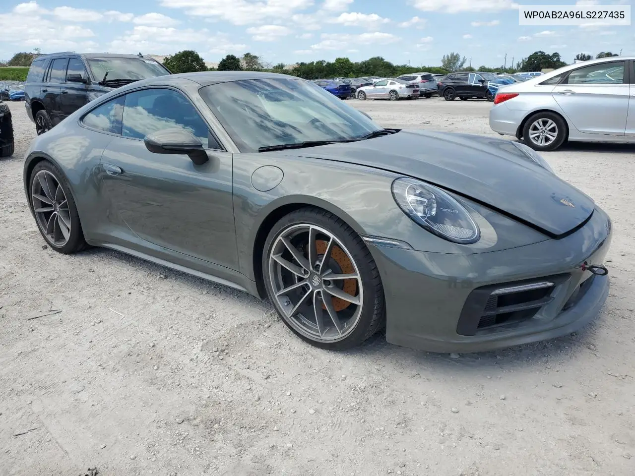 2020 Porsche 911 Carrera S VIN: WP0AB2A96LS227435 Lot: 52527565